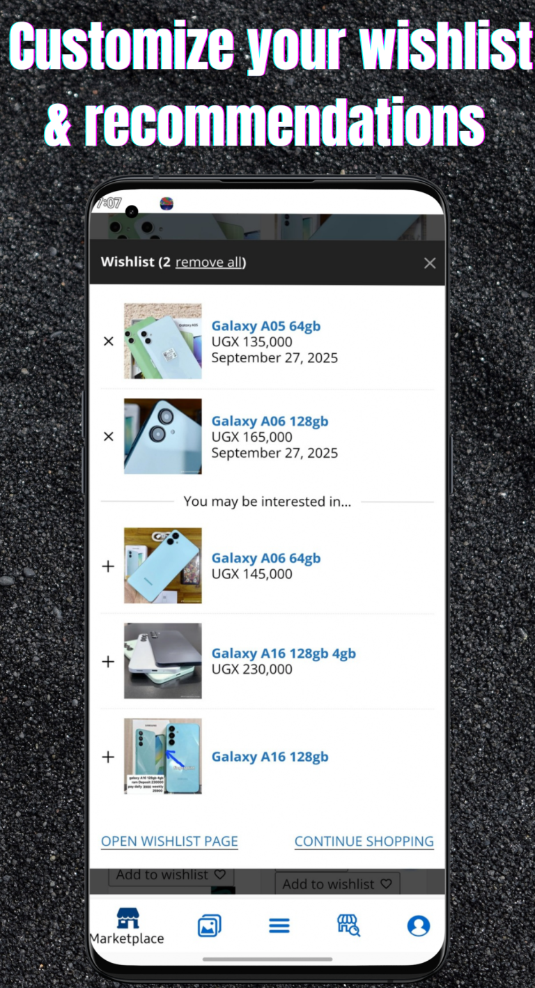 Watu loan phones Marketplace